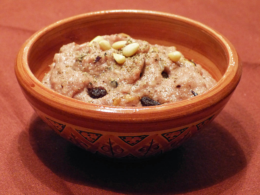 Römischer Grießbrei mit Rosinen und Mandeln - Römer-Tour